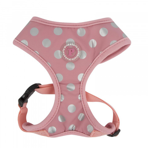 Шлейка для собак Pinkaholic Chic XS, полиэстер, розовый