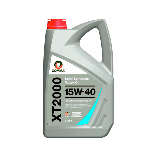 

Моторное масло 15W40 COMMA 5л полусинтетика XT2000 COMMA арт. XT25L