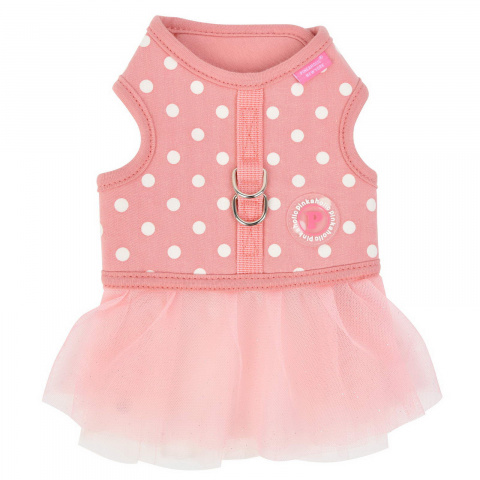 

Шлейка для собак Pinkaholic Ida L, с юбкой, полиэстер, розовый, Ida