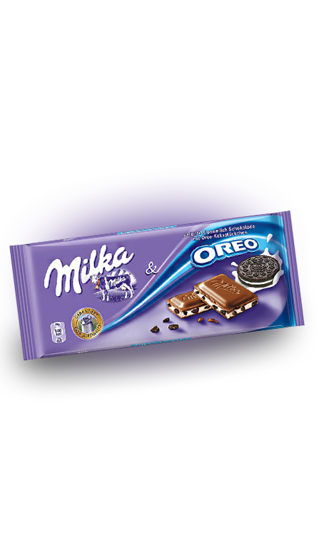 фото Milka oreo 100 грамм упаковка 22 шт