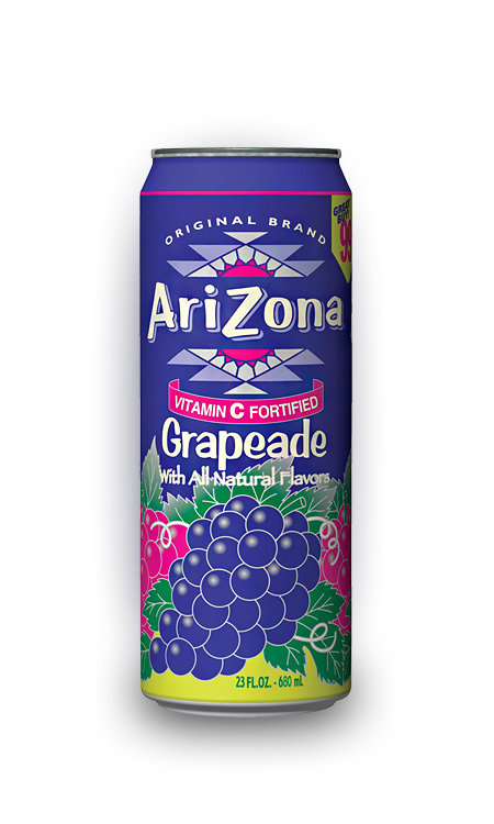 Напиток Arizona Grapeade 0,68л Упаковка 24 шт