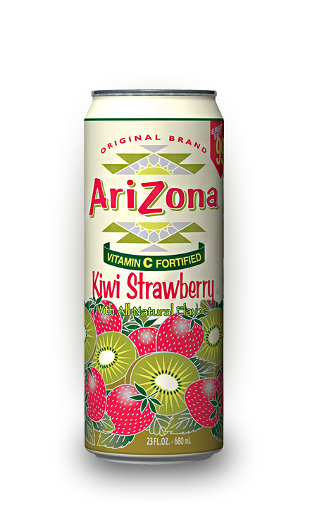 Напиток Arizona Kiwi Strawberry 0,68л Упаковка 24 шт