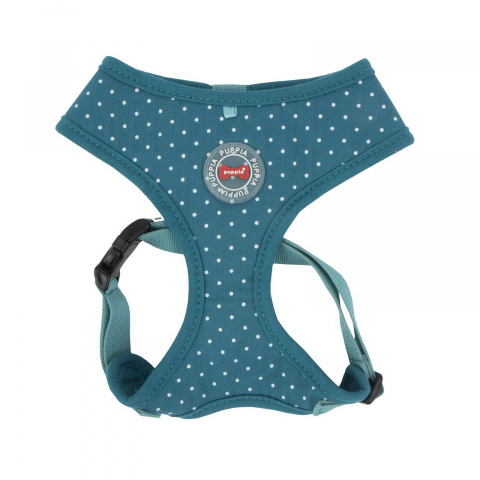 

Шлейка для собак Puppia Dotty XS, полиэстер, цвет морской волны, Dotty