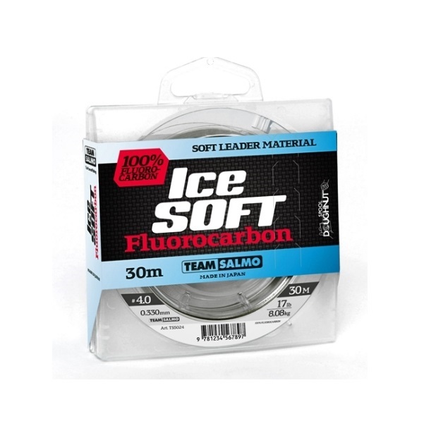 Леска флюрокарбоновая Salmo Ice Soft 0,21 мм, 30 м, 3,05 кг, clear