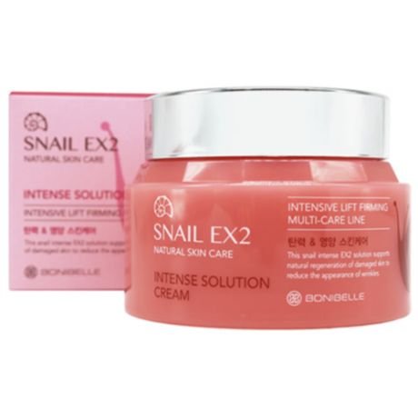 Крем для лица с эффектом лифтинга ENOUGH Bonibelle Snail Ex2 Intense Solution Cream