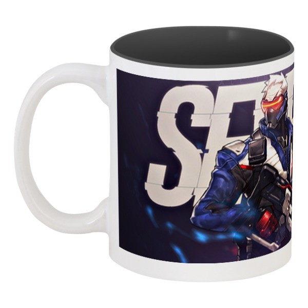 

Кружка Printio цветная внутри Overwatch