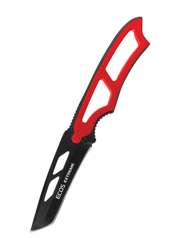 Туристический нож Ecos EX-SW-B01R, black/red