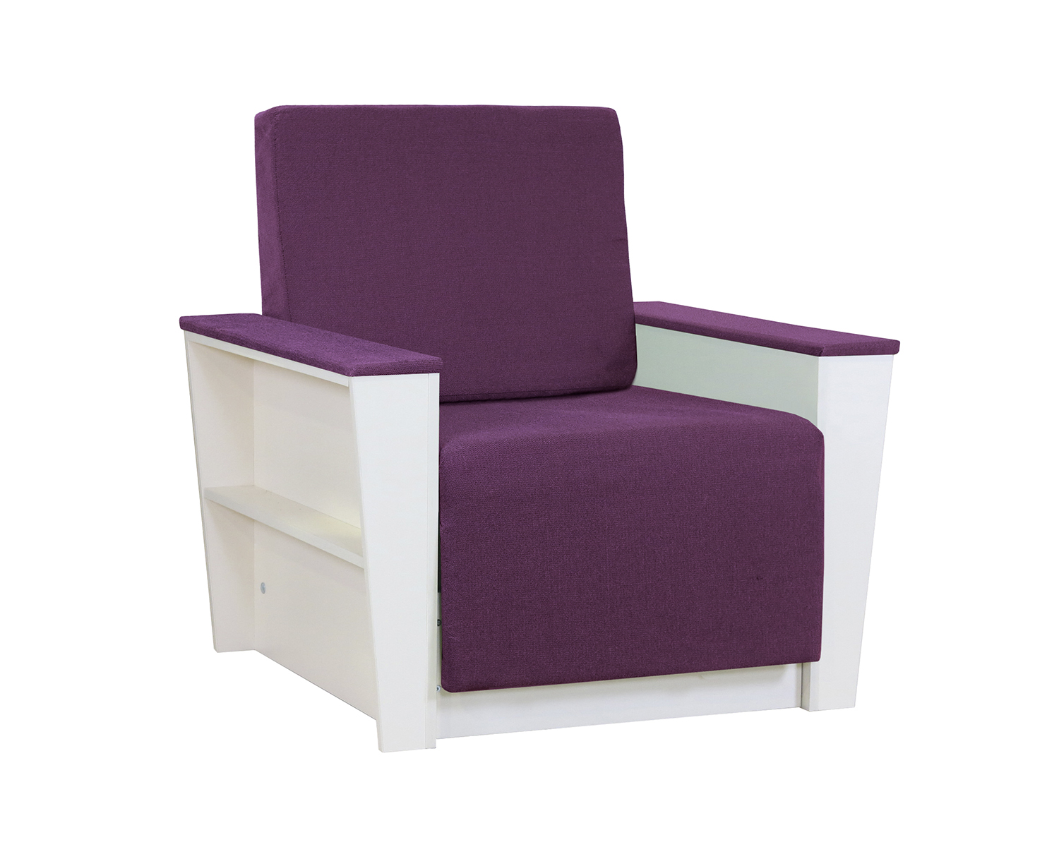 фото Кресло кровать бруно 2 фиолетовый шарм-дизайн