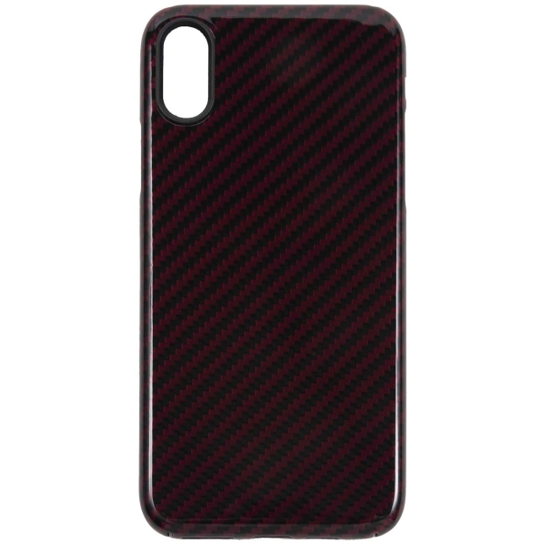 фото Чехол barn&hollis carbon для iphone xs high gloss red