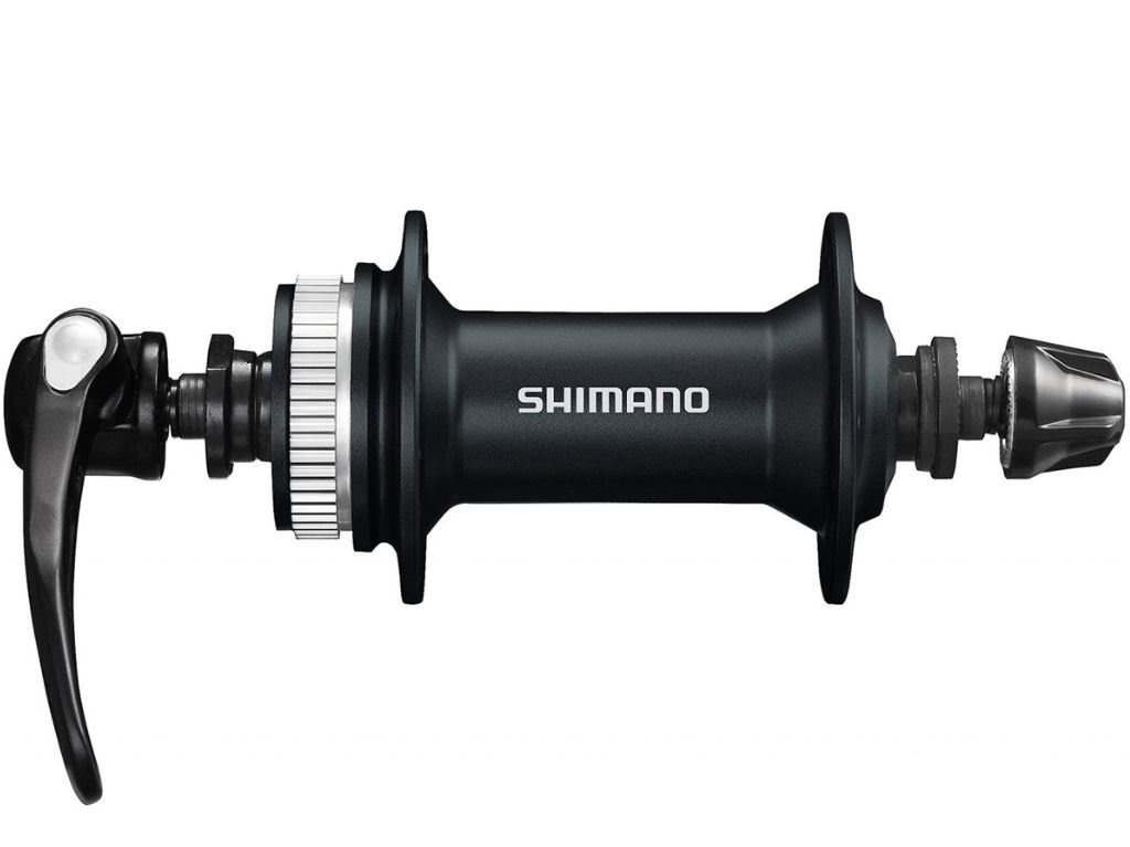 фото Shimano втулка передняя fb-m4050 alivio, 32н, 8/9/10 скоростей, под диск (centerlock)