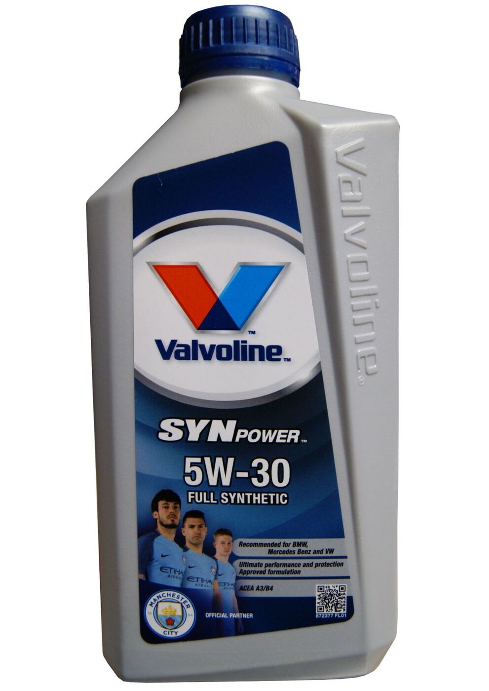 фото Моторное масло синтетическое valvoline synpower dx1 5w-30 (1л) 885852
