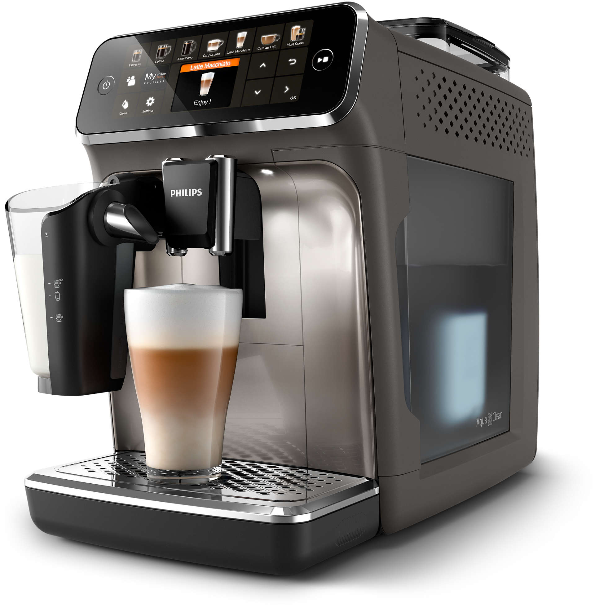 Кофемашина автоматическая Philips EP5444/90 кофемашина автоматическая philips ep3221 40 черная