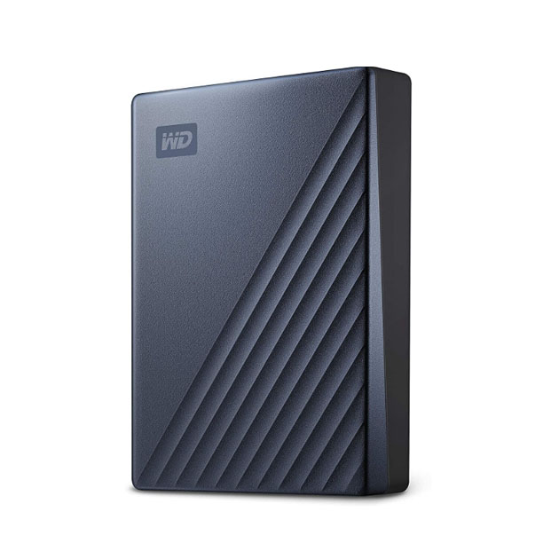 фото Внешний жесткий диск wd 5tb my passport ultra blue (wdbftm0050bbl-wesn)