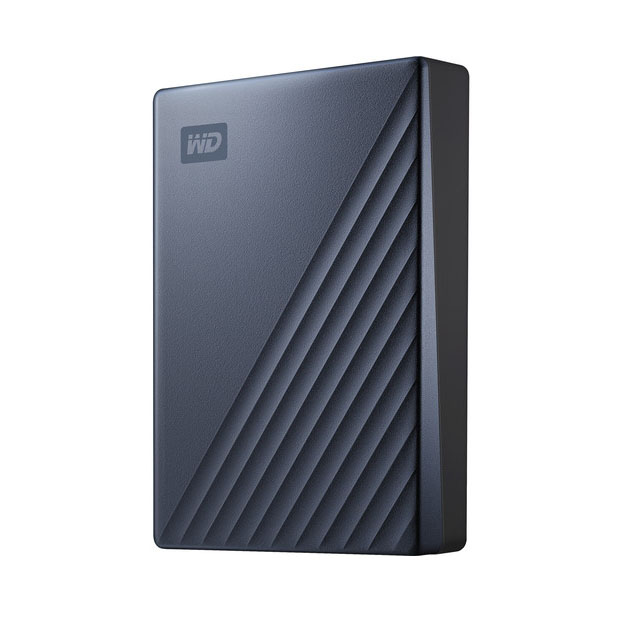 фото Внешний жесткий диск wd 4tb my passport ultra blue (wdbftm0040bbl-wesn)