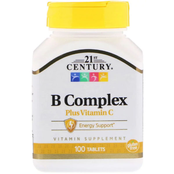 Купить Витаминный комплекс 21st Century B Complex plus Vitamin C 100 таблеток