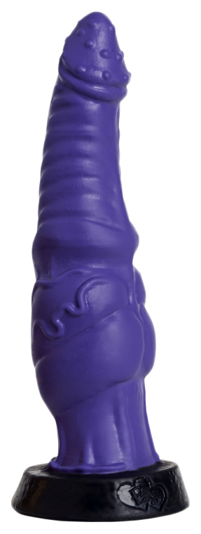 фото Фиолетовый фаллоимитатор гиппогриф small 21 см erasexa