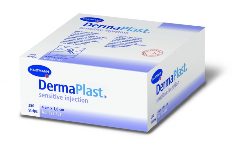 фото Пластырь инъекционный paul hartmann ag, dermaplast injection, 4x1,6 см 250 шт.