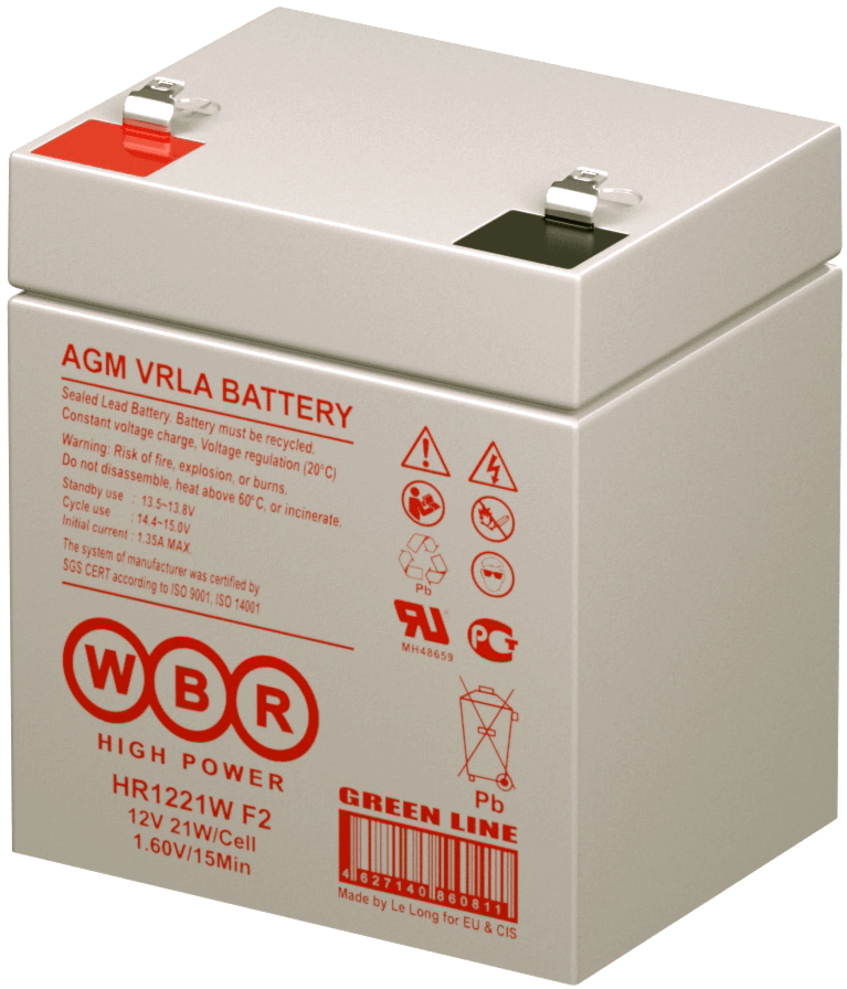 Аккумулятор для ИБП WBR HR1221WF2WBR