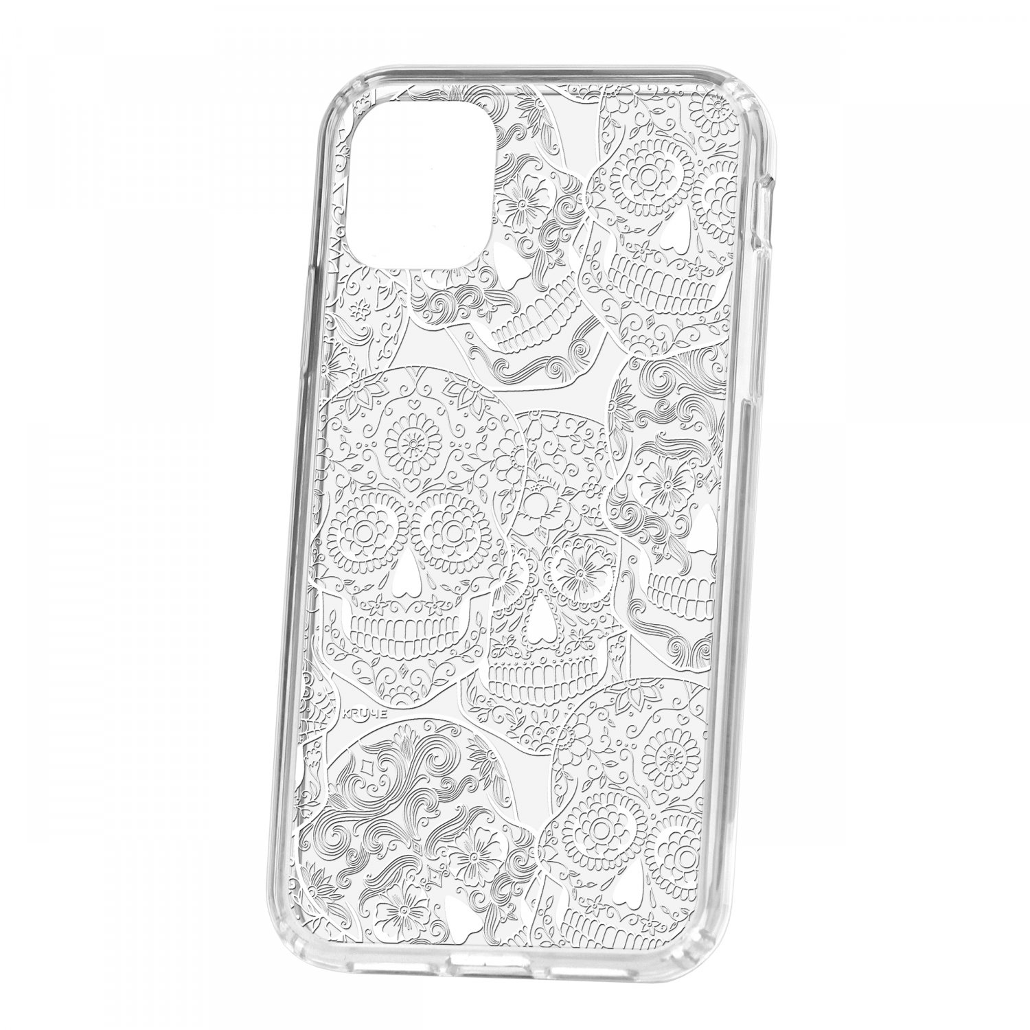 фото Чехол для apple iphone 11 кruче print skull white