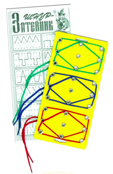 фото Развивающая игра "шнуровка затейник" развивающие игры воскобовича