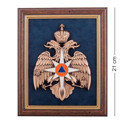 

Панно Art East Герб МЧС 18x21x2 см