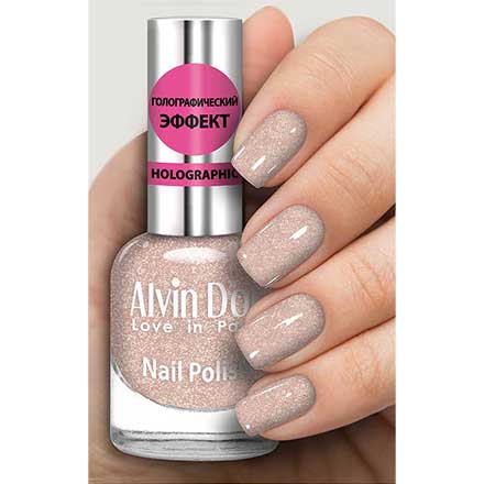 

Лак Alvin D'or Holographic №718