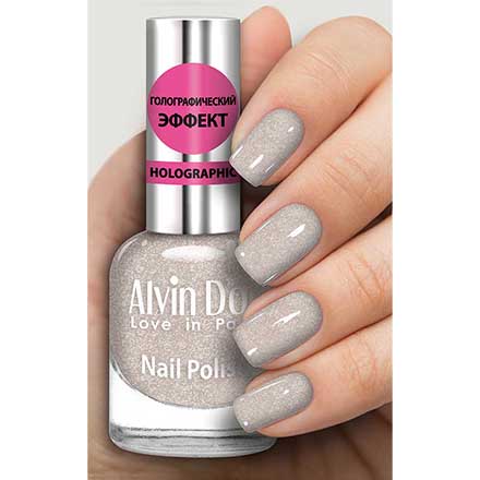 

Лак Alvin D'or Holographic №707
