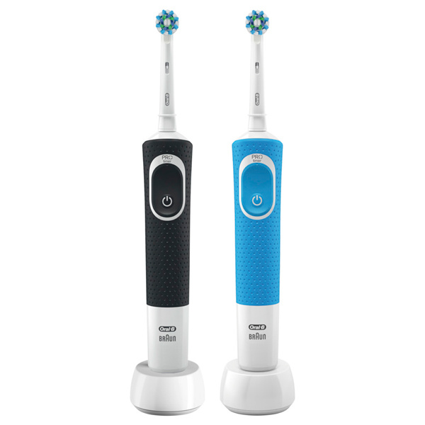 фото Зубная щетка электрическая braun oral-b d100.413.1 crossaction 1+1