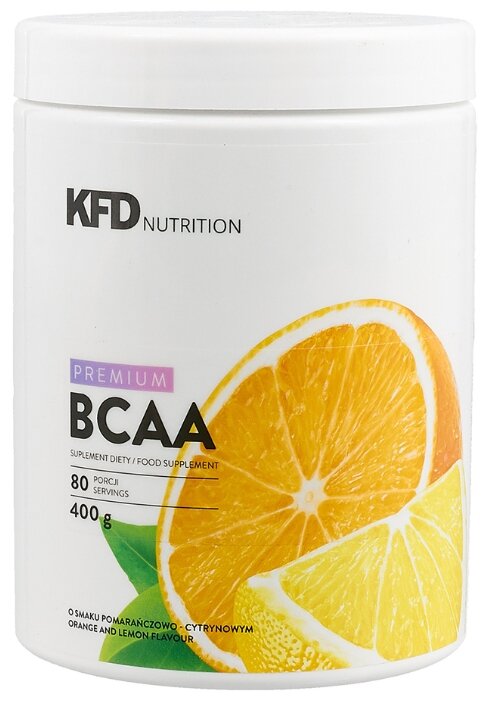 фото Kfd nutrition bcaa premium 400 г апельсин