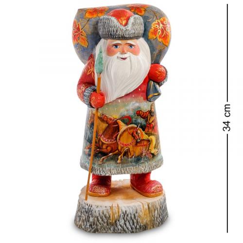 

Фигурка Art East, Дед Мороз на подставке, 34 см, Красный