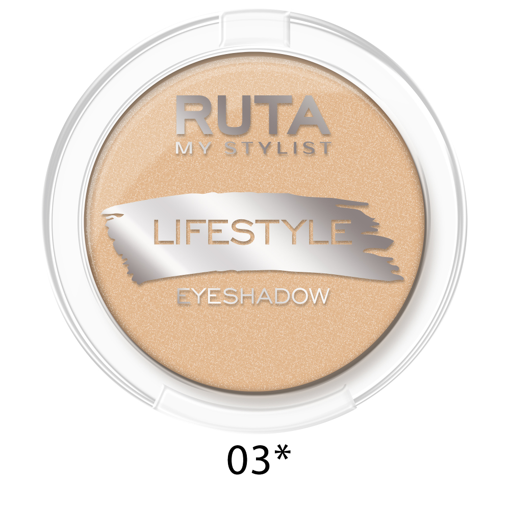 

Тени компактные "LIFESTYLE" RUTA 03* шампань