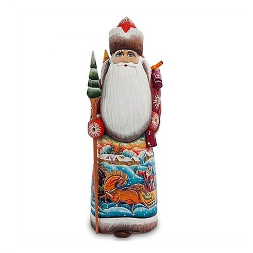 

Фигурка Art East, Дед Мороз с мешком, 31 см, Красный