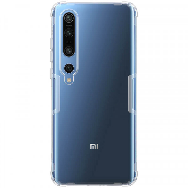 фото Tpu чехол nillkin nature series для xiaomi mi 10 (pro) (бесцветный (прозрачный))