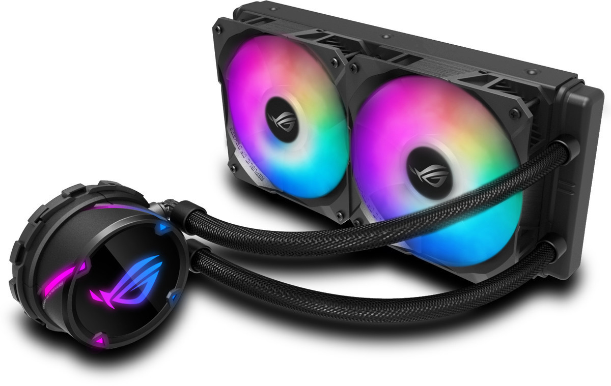 

Жидкостная система охлаждения ASUS ROG STRIX LC 240 RGB (90RC0061-M0UAY0), ROG STRIX LC 240 RGB