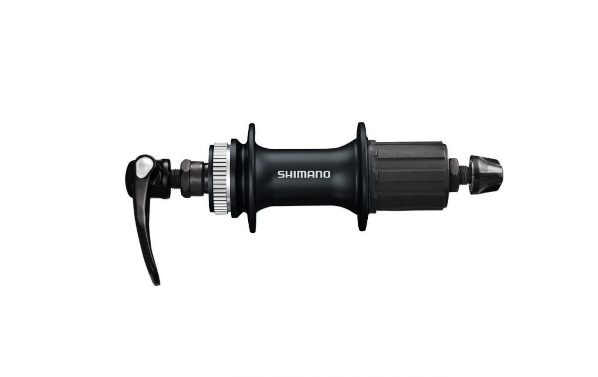 фото Втулка задняя alivio m4050, 36 отв, 8/9/10ск, qr, черный efhm4050azal shimano