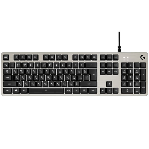 Игровая клавиатура Logitech G413 Silver (920-008516)