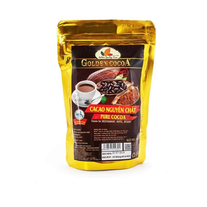 

Вьетнамское какао HUCAFOOD Pure cocoa (зип-пакет), 250gr, Какао