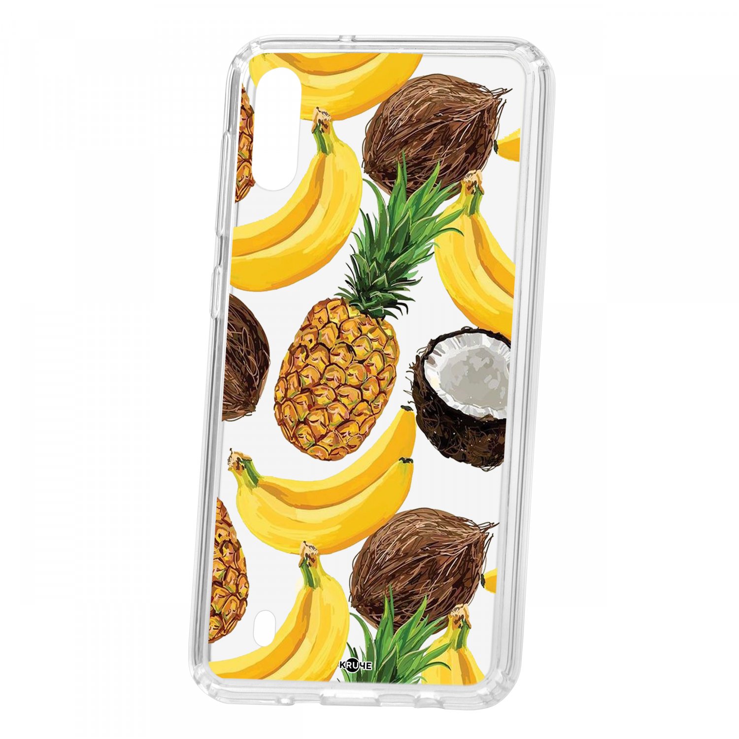 фото Чехол kruche samsung galaxy m10 print тропический микс кruче