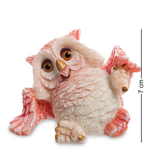 

Фигурка декоративная Sealmark, Сова, Утренняя зарядка, 9,5*7,5*7 см, Розовый