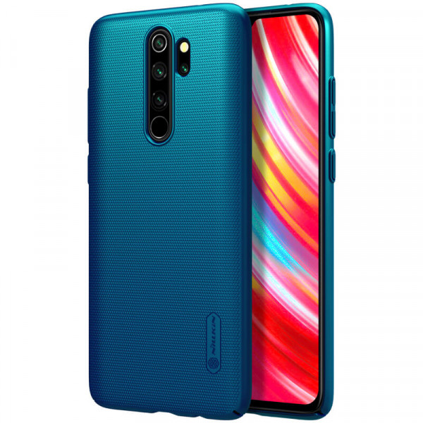 фото Чехол nillkin matte для xiaomi redmi note 8 pro (бирюзовый / peacock blue)