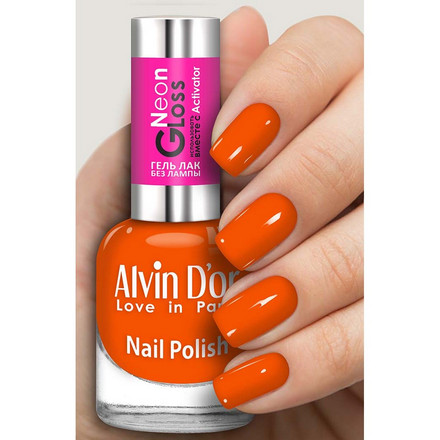 

Лак-гель Alvin D'or Neon Gloss №07