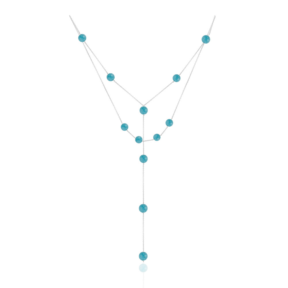 

Сотуар из серебра с аквамарином 70 см L'attrice 55655920, 55655920