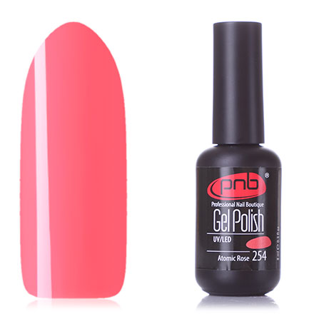 

Гель-лак PNB №254, Atomic Rose