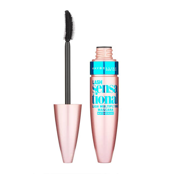 Тушь Maybelline New York Lash Sensational Waterproof чёрная 9,5 мл тушь для ресниц maybelline new york lash sensational интенсивно черная