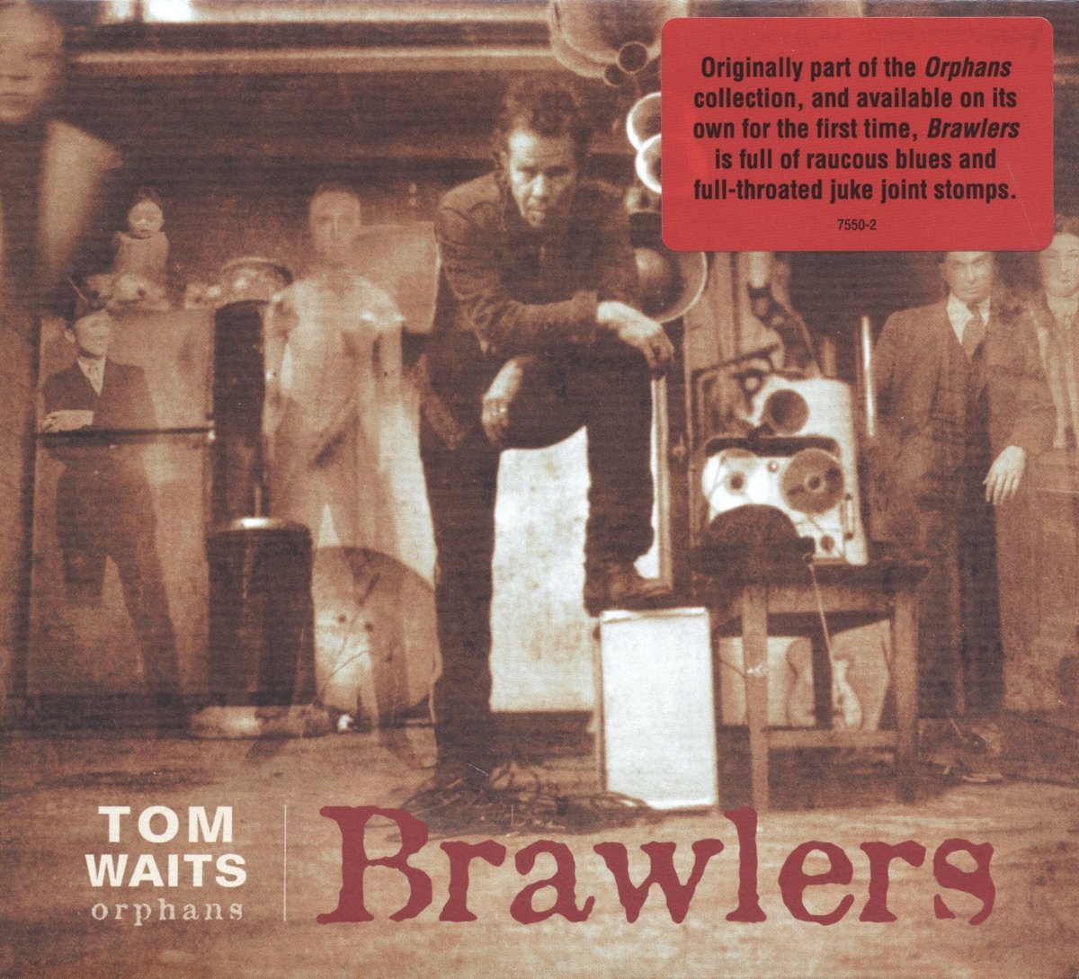 фото Tom waits‎ brawlers (2lp) мистерия звука