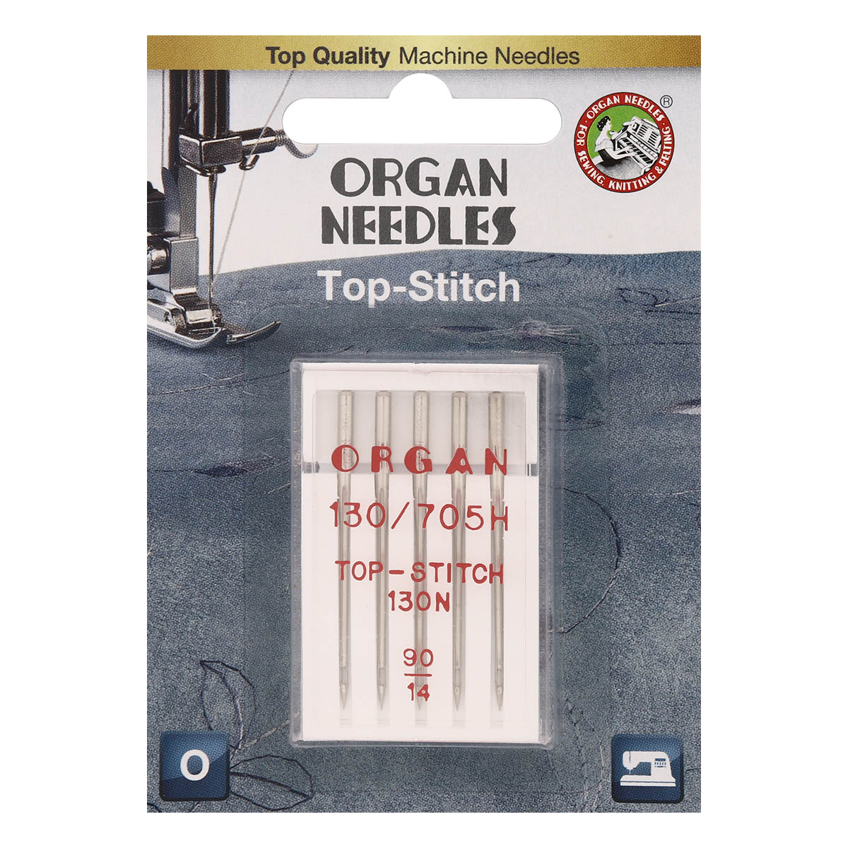 фото Иглы organ top stitch 5/90