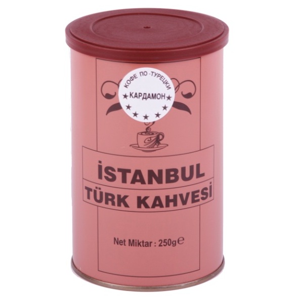 

Кофе Istanbul Turk Kahvesi "Кардамон", молотый, ароматизированный, 250 гр