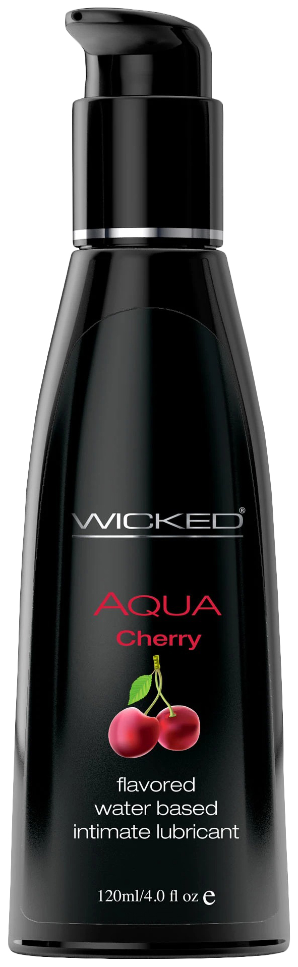 фото Лубрикант wicked aqua cherry 120 мл со вкусом сладкой вишни