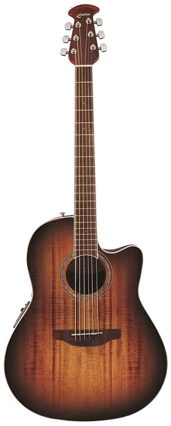 

Электроакустическая гитара Ovation CS28P-KOAB Celebrity Super Shallow Koa Burst, CS28P-KOAB Celebrity Standard Plus Super Shallow Koa Burst
