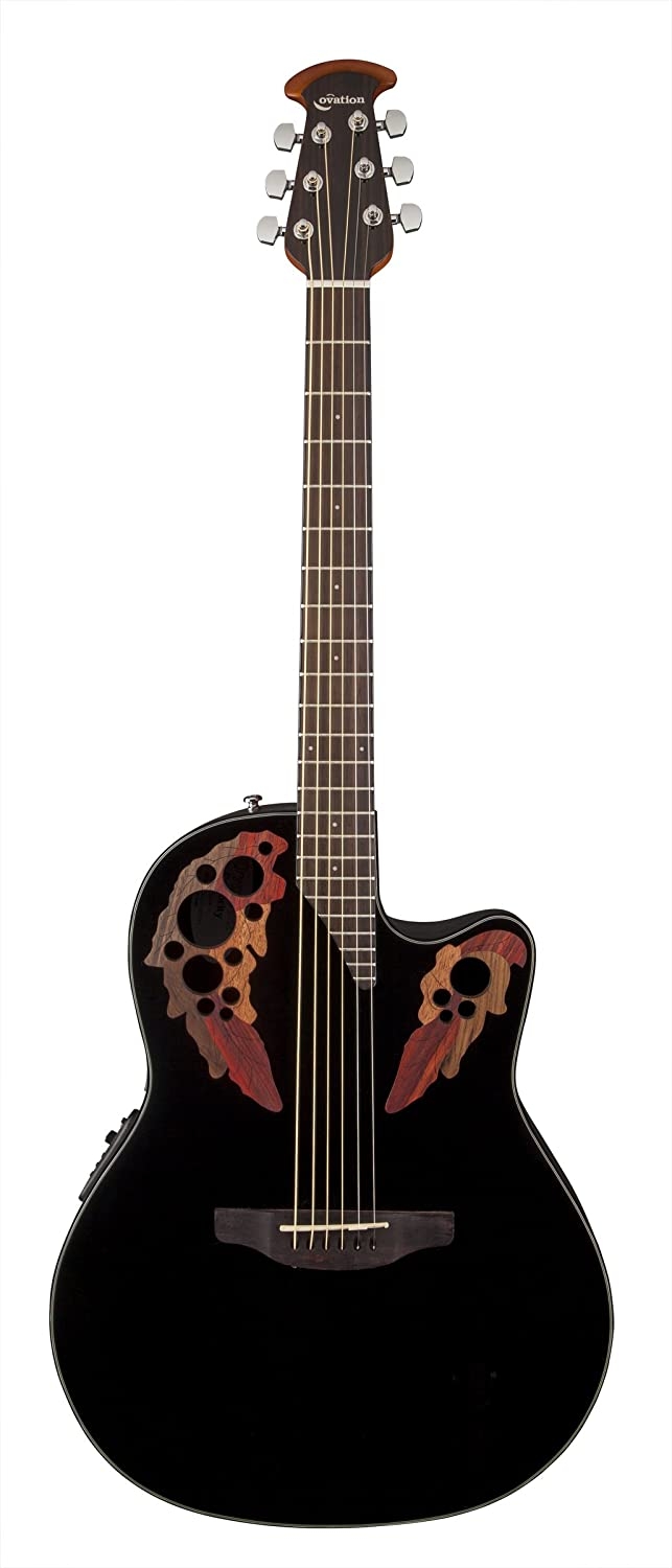 Электроакустическая гитара Ovation CE44-5 Celebrity Elite Mid Cutaway Black